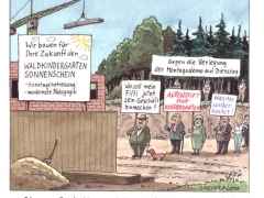 Bürgere in Protestlaune