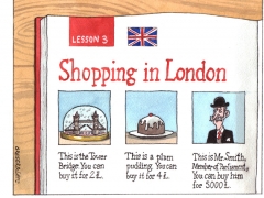 England, Schulbuch, gekaufte Abgeordnete