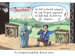 Integration, Volksmusik, Sepp und Suleika