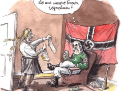 Nazi, wo sind die Ausländer...