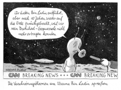 Bin Ladin, Verschwörungstheorien, Außerirdischer