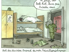 Bundeswehr attraktiver, Bock zum Antreten