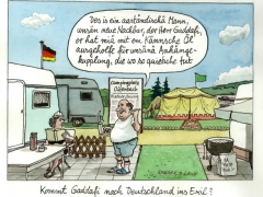 Gaddafi in Deutschland, Campingplatz Offenbach