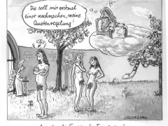 Quotenregelung im Paradies