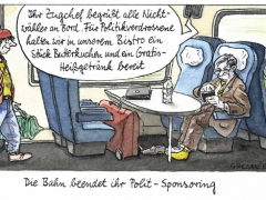 Bahn stellt Politsponsoring ein