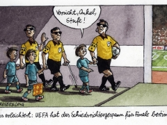 blinde UEFA Schiedsrichter