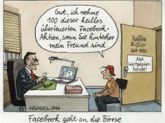 Facebook geht an die Börse