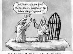 US-Wahl, Gott und Petrus