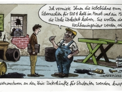 Massenansturm an Unis