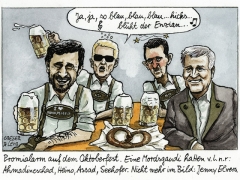 Promialarm auf dem Oktoberfest