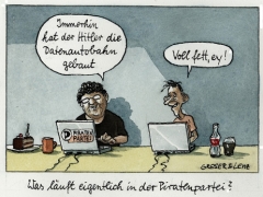 Piratenpartei, Datenautobahn von Hitler gebaut