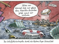 Schiffskatastrophe durch die heitere Luoe