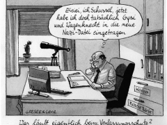 Verfassungsschutz, Gysi in Nazi-Datei