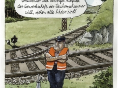 Bahn, Streik