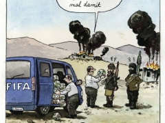 Friedenamacht Fußball, Isis-Kämpfer