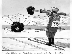 Olympia Sotschi, Tscheteschen, Gold im Biathlon