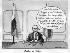 Putin Wohltäter