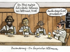 Zuwanderunng, bayerischer Albtraum