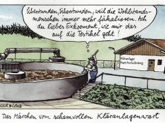 Fäkalsprache, Kläranlagenwart