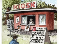 Tsipras vom Bären gefressen