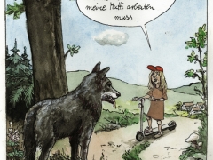 20150527, Rotkäppchen und Wolf modern