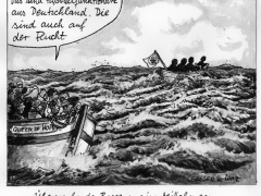 DFB Funktionäre im Boot