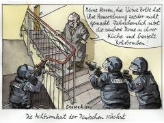 Wachsamkeit in deutschland wächst