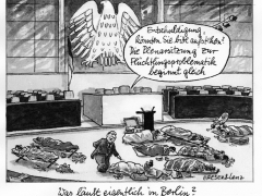 Flüchtlinge im Bundestag