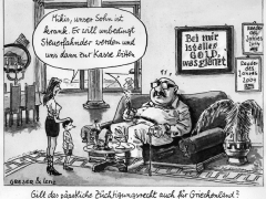 Sohn wird Steuerfahnder, Griechenland