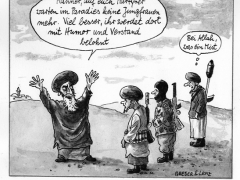 Humor und Verstand statt Jungfrauen