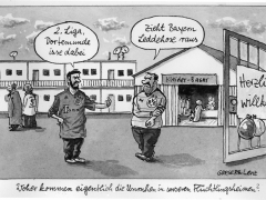 Krawall im Flüchtlingsheim