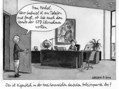 SPD-Vorsitzende Merkel