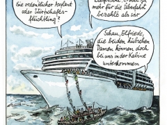 traumschiff, flüchtlingsboot