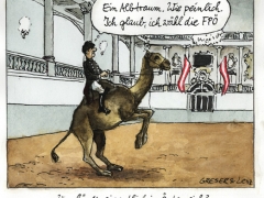 Österreich, Hofreitschule, Dromedar