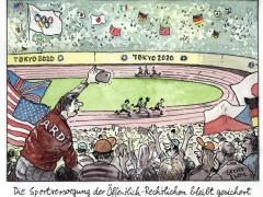 Olympiaübertragung, ARD, ZDF Senden nicht