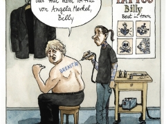 Brexit, Johnson, Tattoo