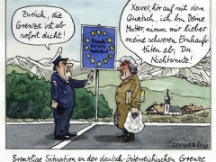 Deutsche Grenze dicht