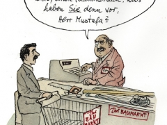 Herr Mustafa im Baumarkt
