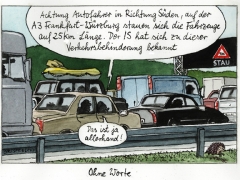 IS bekennt sich zu Stau