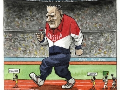 Olympia, russischer Monsterathlet