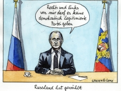 Russland hat gewählt, Putin