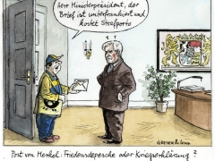 Seehofer Brief von merkel