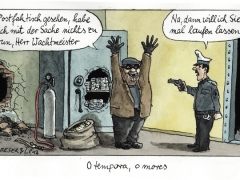 `Postfaktisch, Einbrecher, Polizist