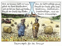 Bauernregeln für Griechenkrise