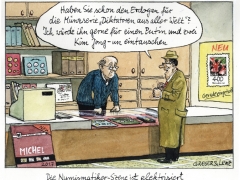 Erdogan, Numismatiker