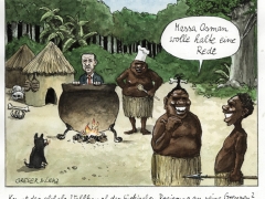 Erdogan bei den kannibalen