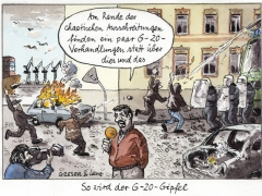 G20, Ausschreitungen