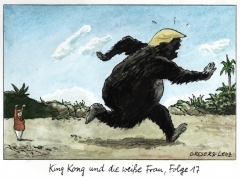 King Kong und weiße Frau