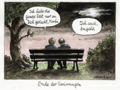 Merkel und Schulz, Ende von Jamaika