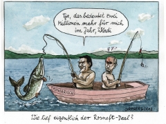 Schröder, Putin, Rosneft